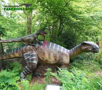 Animatronic Life Size Raptor Statue til Park